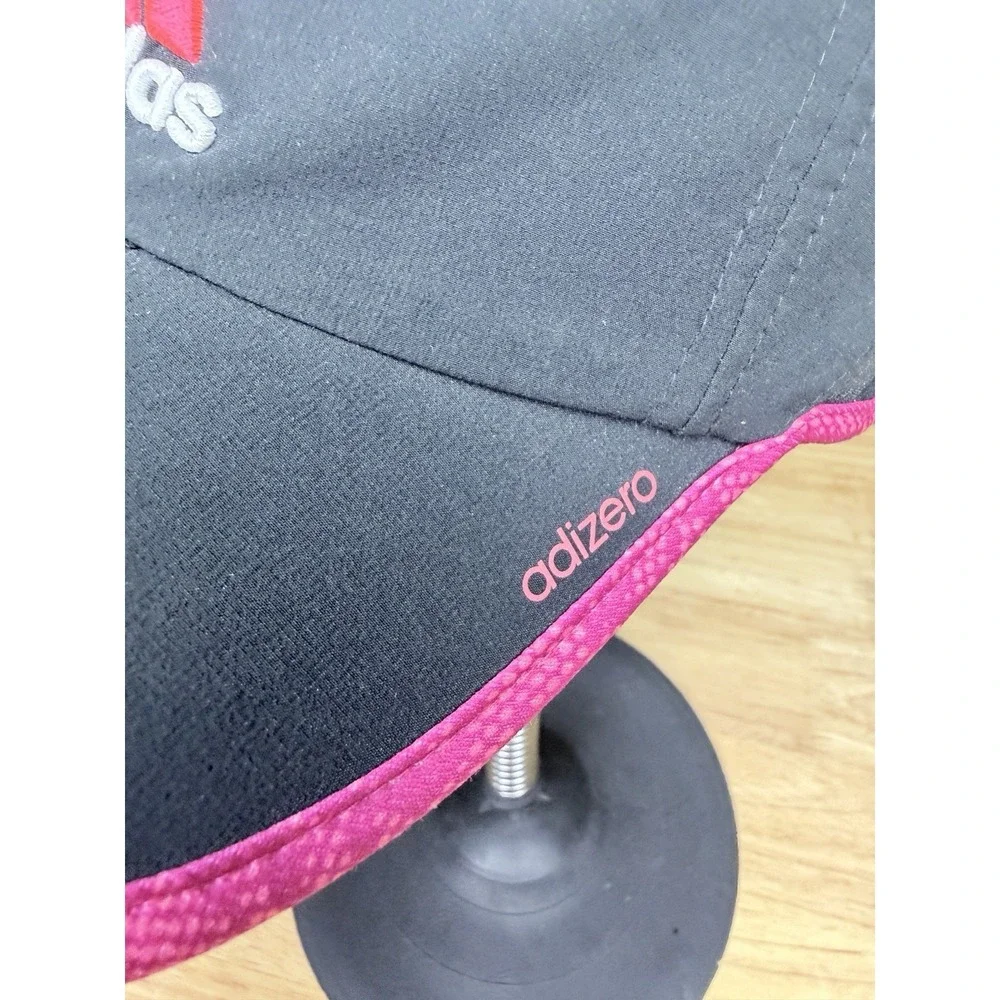 adidas Climacool Hat Cap Strapback Black Adjustable One Size Run Pickle Ball